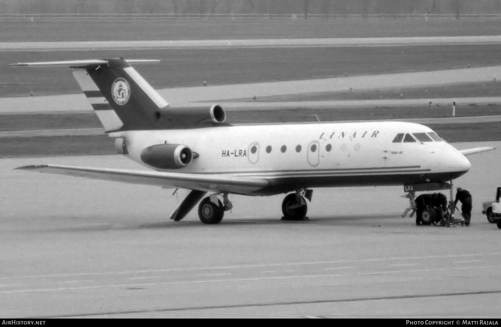 Aircraft Photo of HA-LRA | Yakovlev Yak-40 | Linair - Hungarian Regional Airlines | AirHistory.net #807888