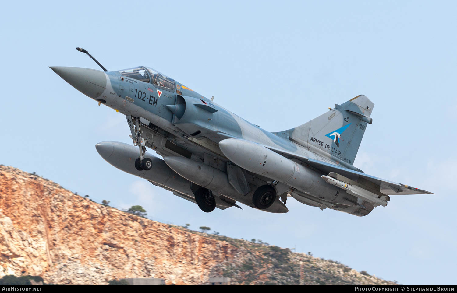Aircraft Photo of 63 | Dassault Mirage 2000C | France - Air Force | AirHistory.net #807895