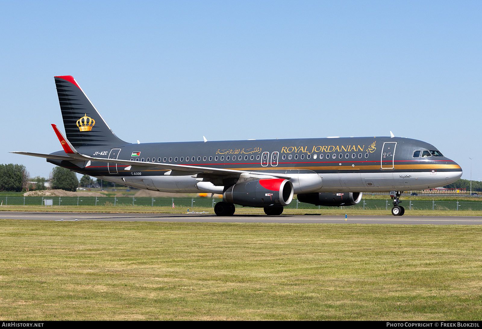 Aircraft Photo of JY-AZC | Airbus A320-232 | Royal Jordanian Airlines | AirHistory.net #807897
