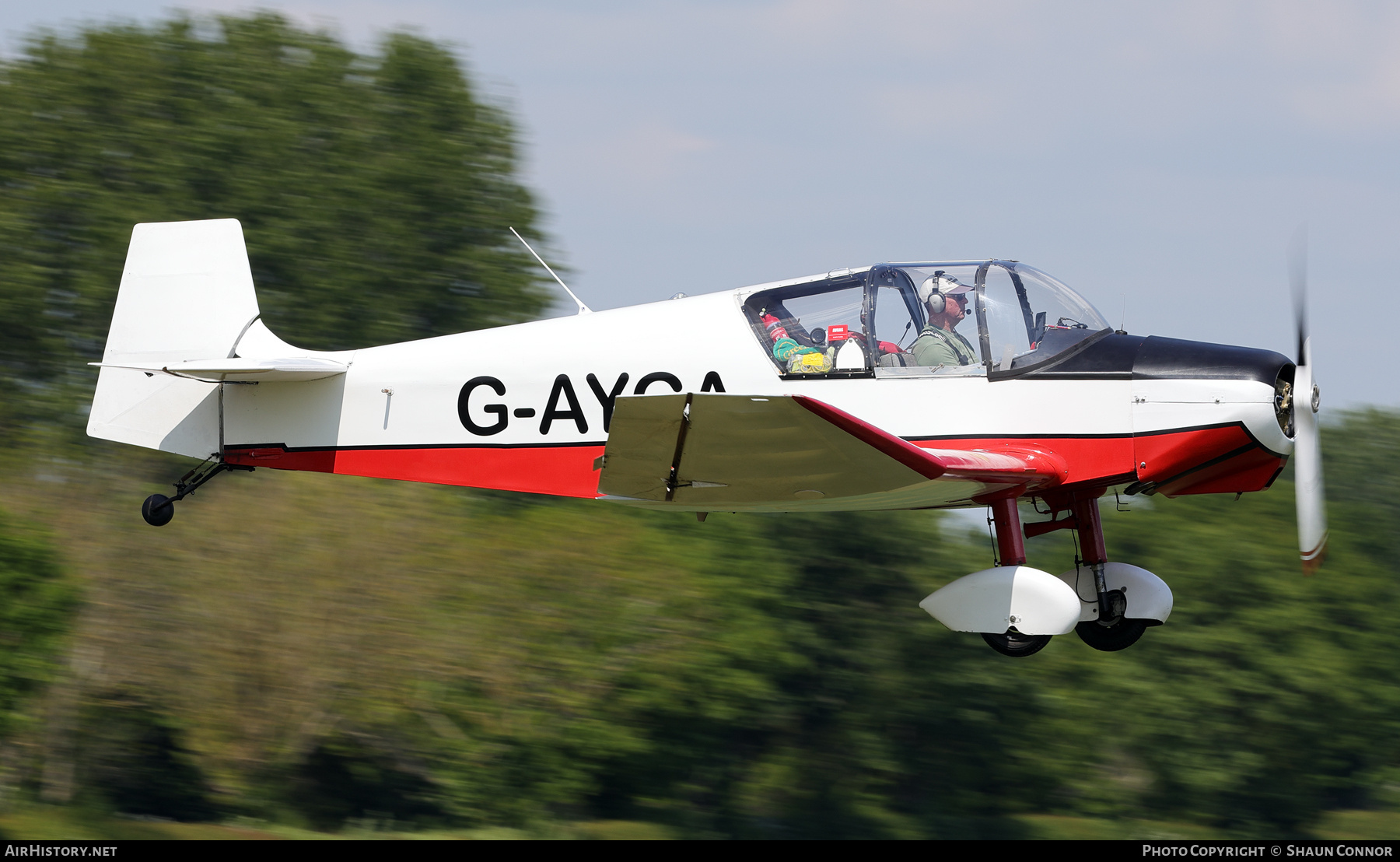 Aircraft Photo of G-AYGA | SAN Jodel D-117 | AirHistory.net #807898