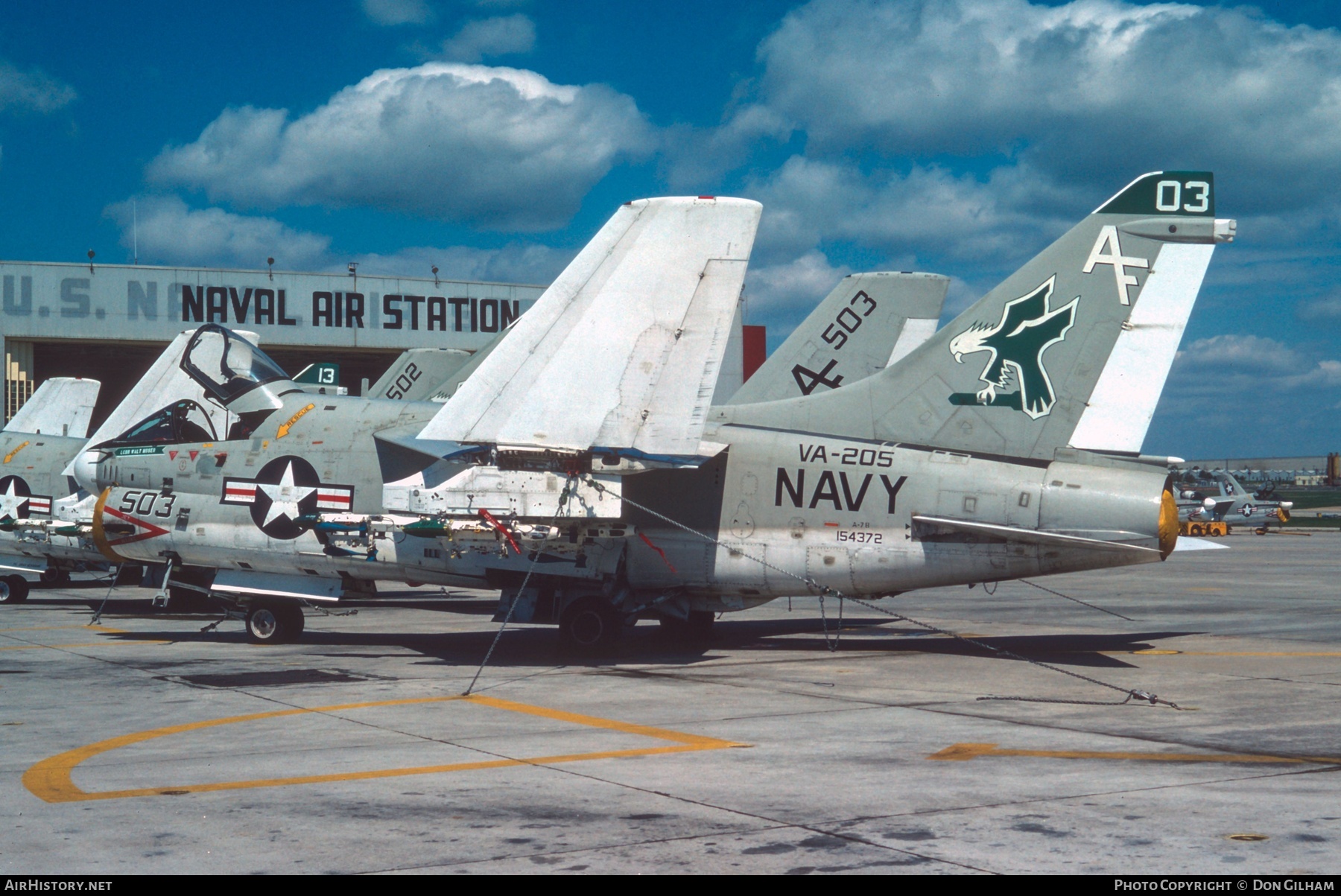 Aircraft Photo of 154372 | LTV A-7B Corsair II | USA - Navy | AirHistory.net #807907
