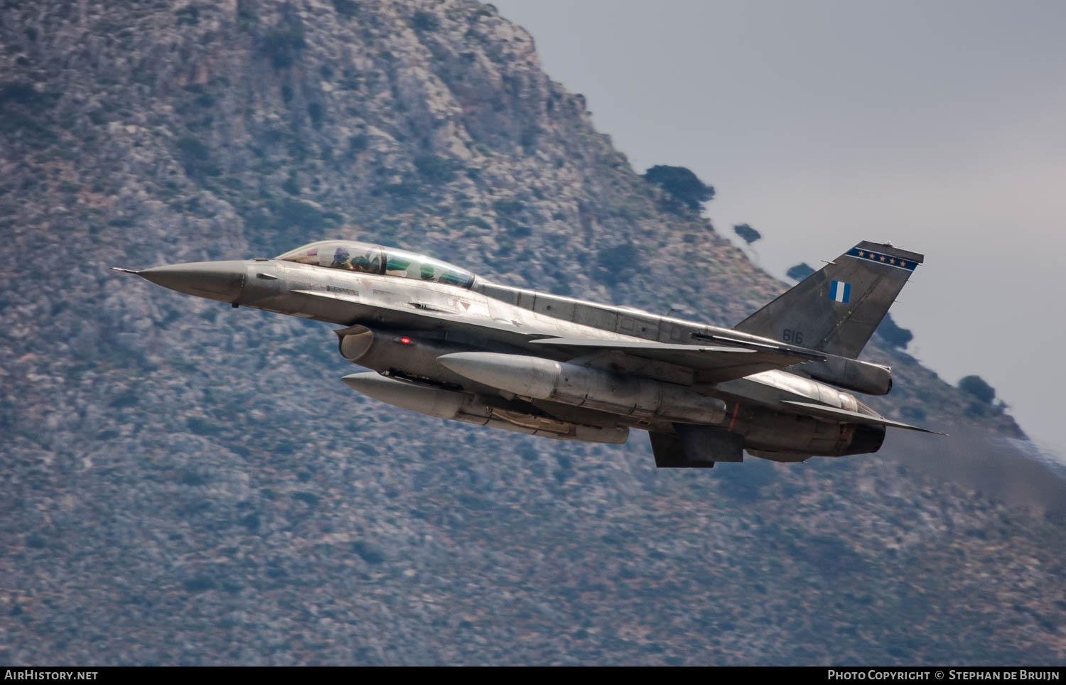 Aircraft Photo of 616 | Lockheed Martin F-16DJ Fighting Falcon | Greece - Air Force | AirHistory.net #807913