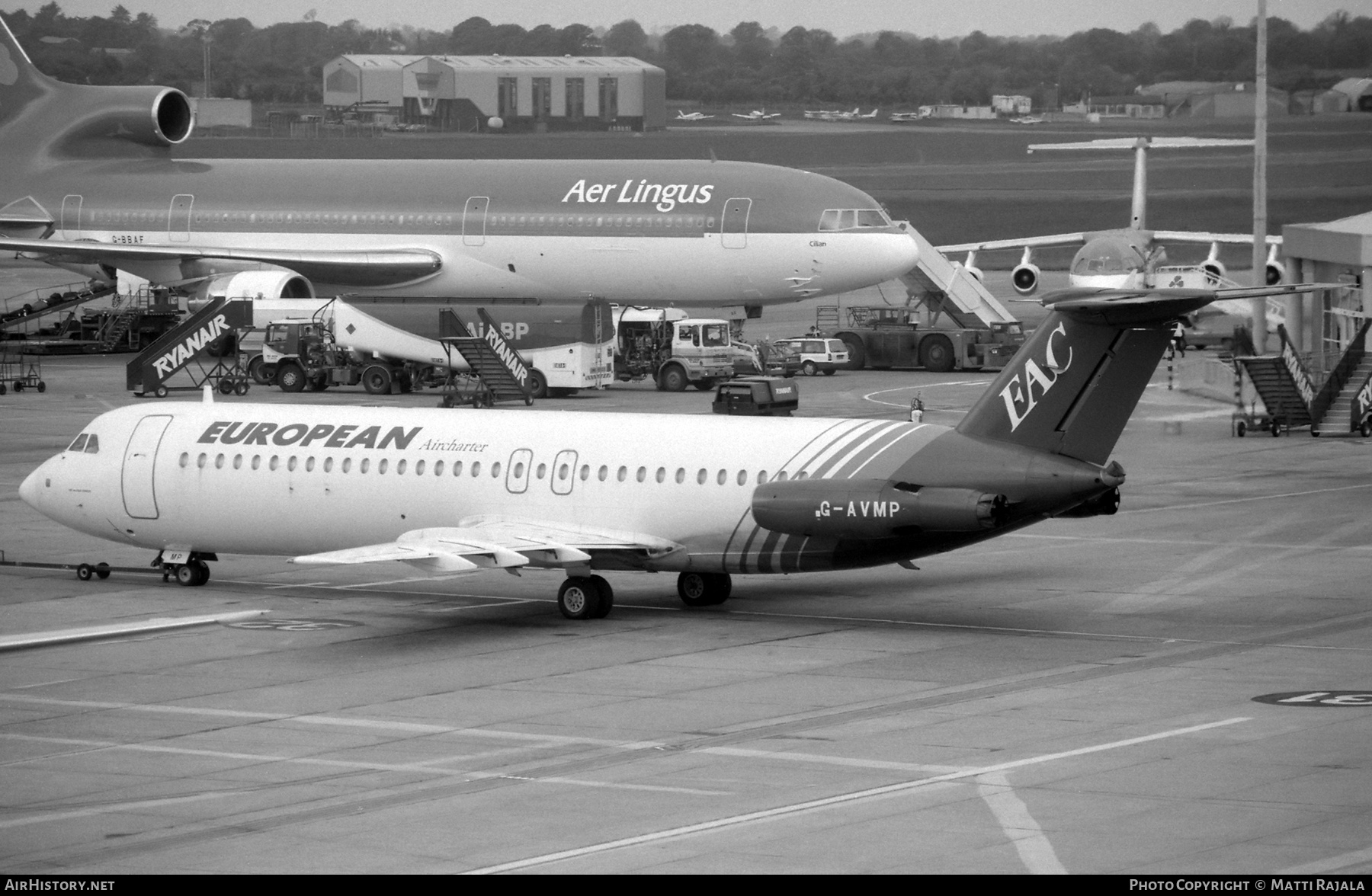Aircraft Photo of G-AVMP | BAC 111-510ED One-Eleven | European Aircharter - EAL/EAC | AirHistory.net #807914