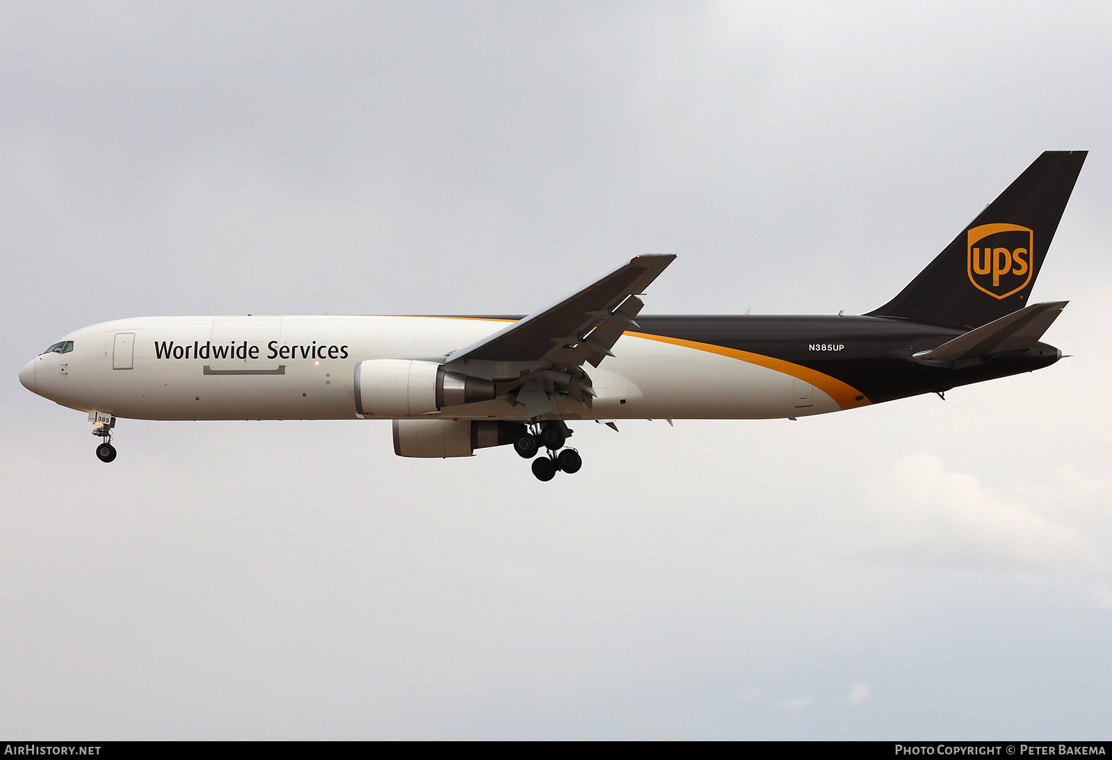 Aircraft Photo of N385UP | Boeing 767-300F | United Parcel Service - UPS | AirHistory.net #807915