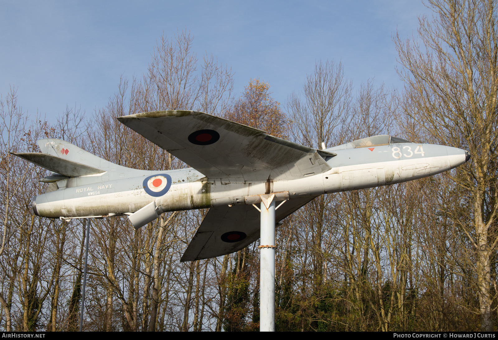 Aircraft Photo of WW654 | Hawker Hunter GA11 | UK - Navy | AirHistory.net #807933