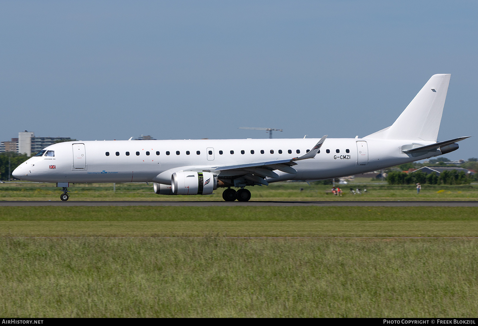 Aircraft Photo of G-CMZI | Embraer 190STD (ERJ-190-100STD) | KLM Cityhopper | AirHistory.net #807939