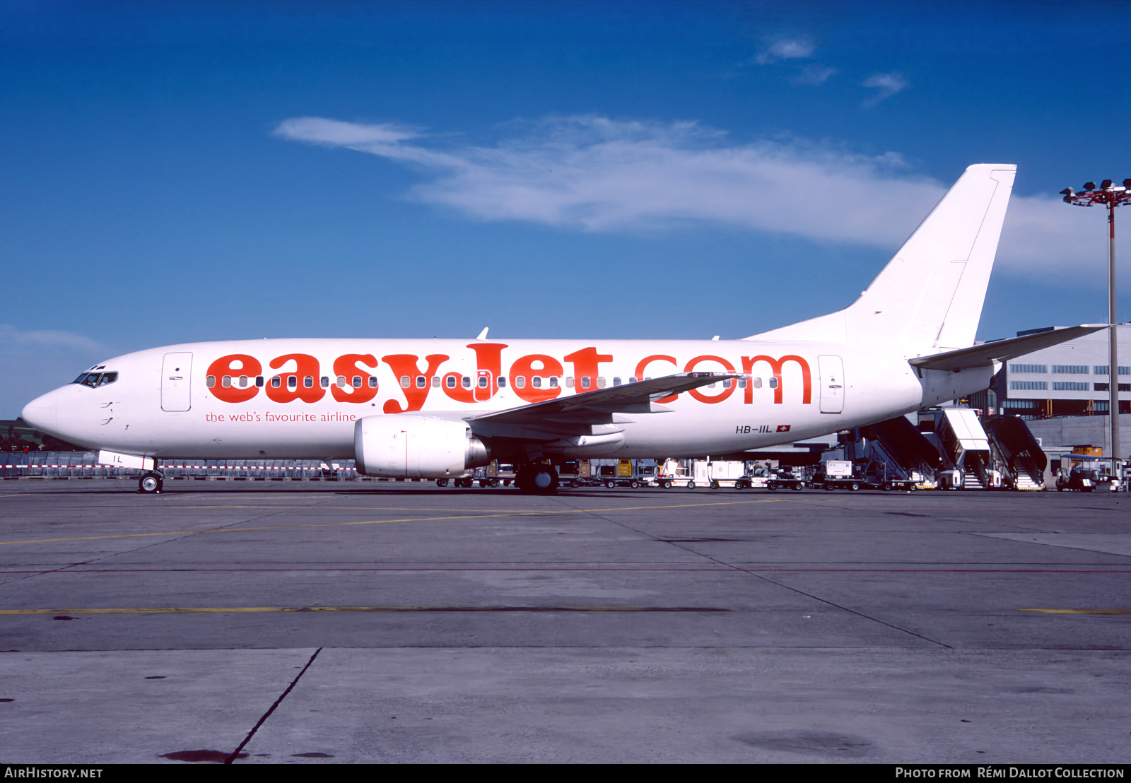 Aircraft Photo of HB-IIL | Boeing 737-36M | EasyJet | AirHistory.net #807941