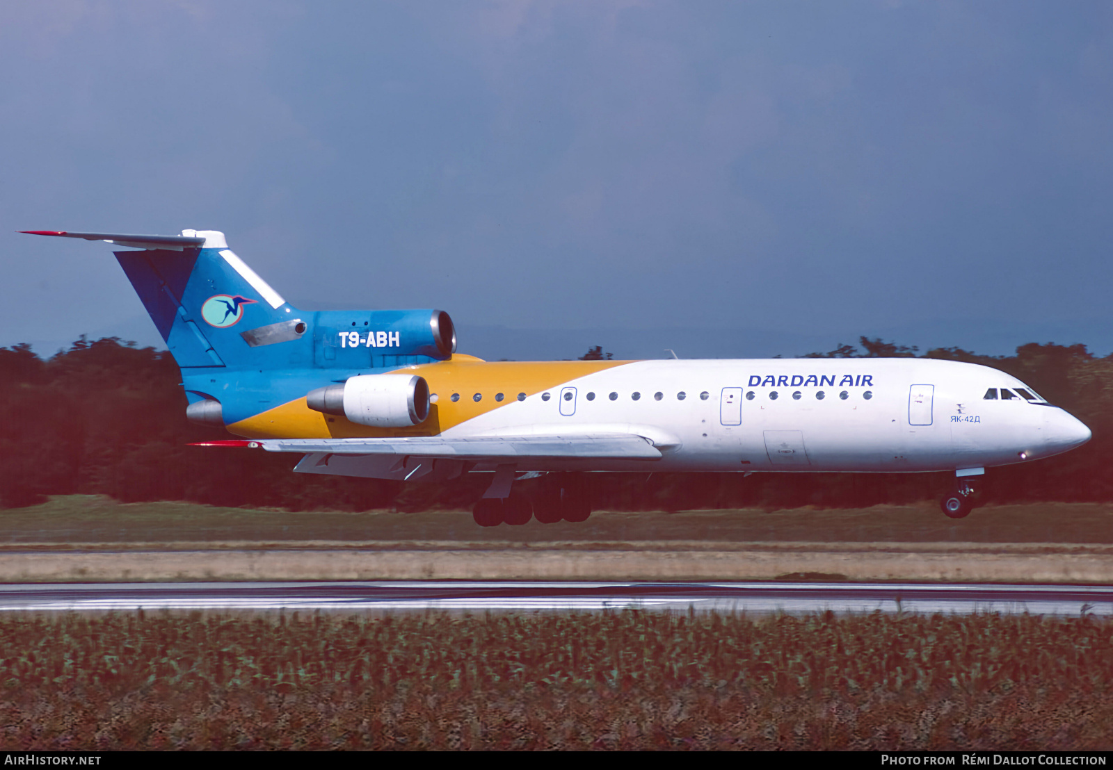Aircraft Photo of T9-ABH | Yakovlev Yak-42D | Dardan Air | AirHistory.net #807950