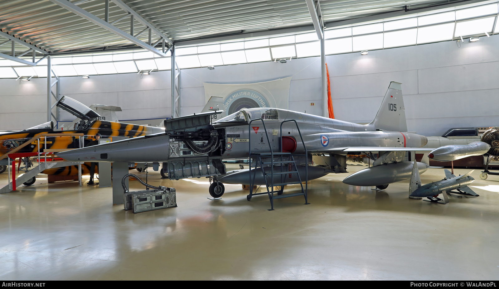 Aircraft Photo of 105 | Northrop RF-5A(G) Freedom Fighter | Norway - Air Force | AirHistory.net #807963