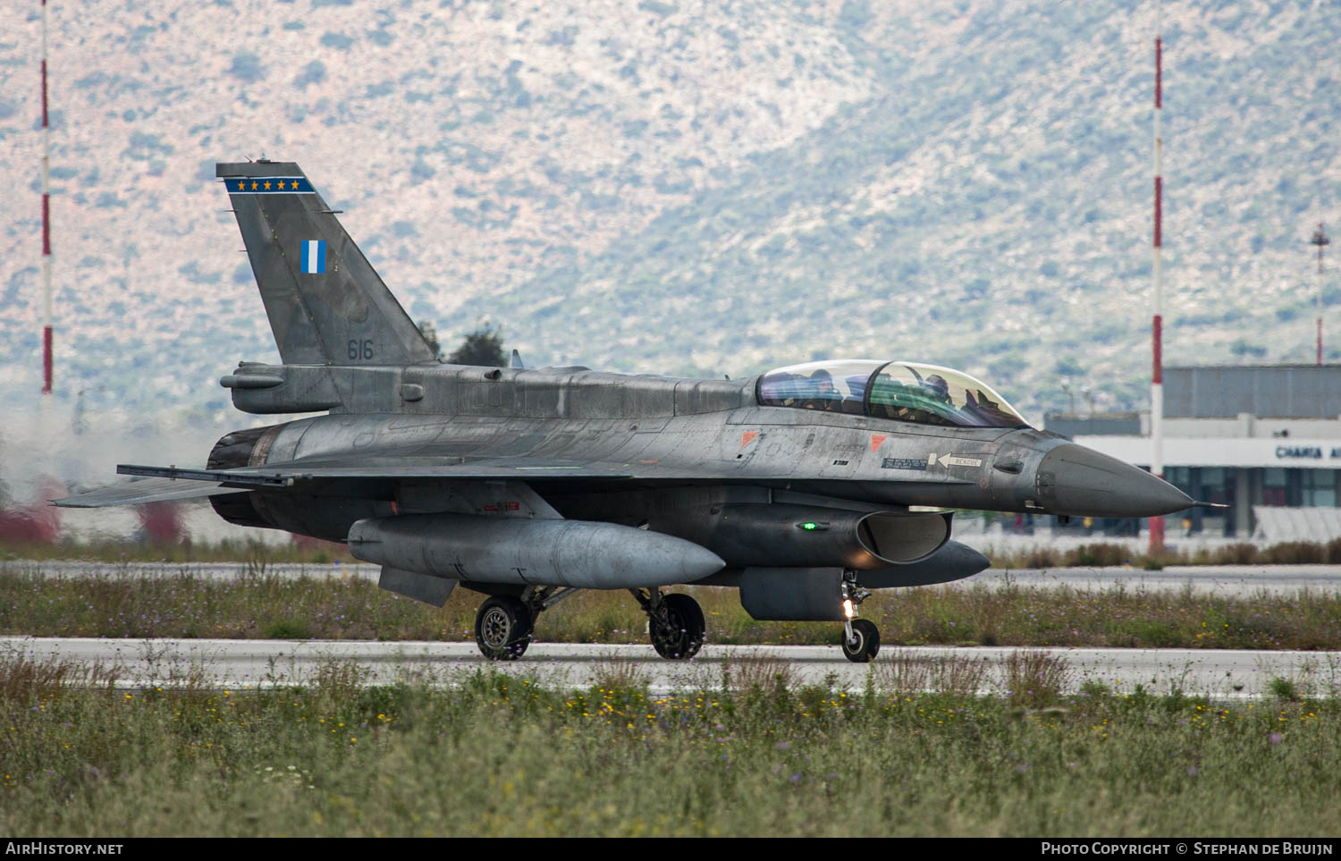 Aircraft Photo of 616 | Lockheed Martin F-16DJ Fighting Falcon | Greece - Air Force | AirHistory.net #807969