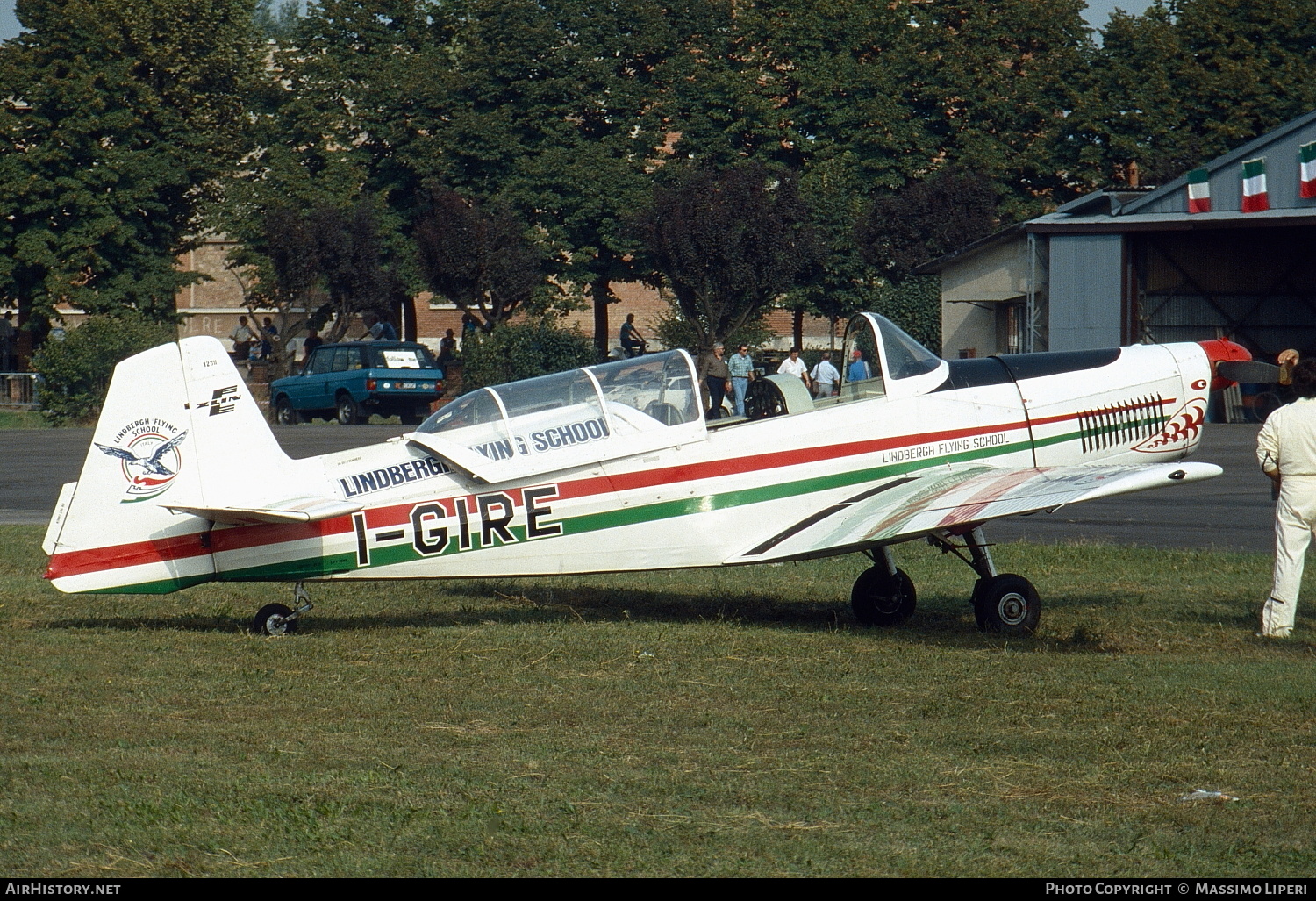 Aircraft Photo of I-GIRE | Zlin Z-526F Trener Master | Lindbergh Flying School | AirHistory.net #807981