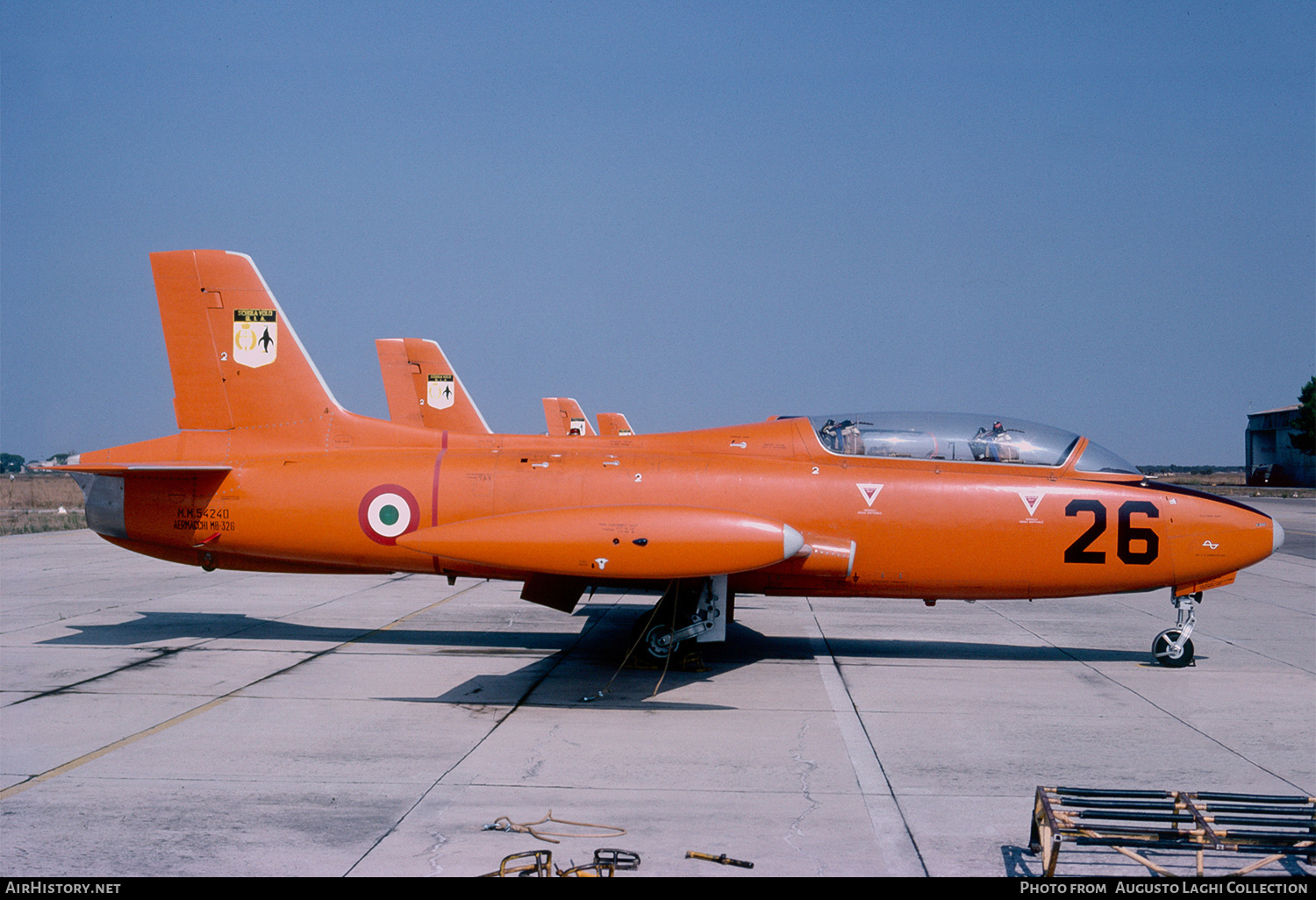 Aircraft Photo of MM54240 | Aermacchi MB-326 | Italy - Air Force | AirHistory.net #807993