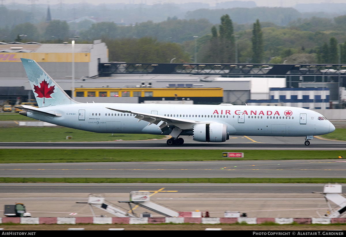 Aircraft Photo of C-FKSV | Boeing 787-9 Dreamliner | Air Canada | AirHistory.net #808005
