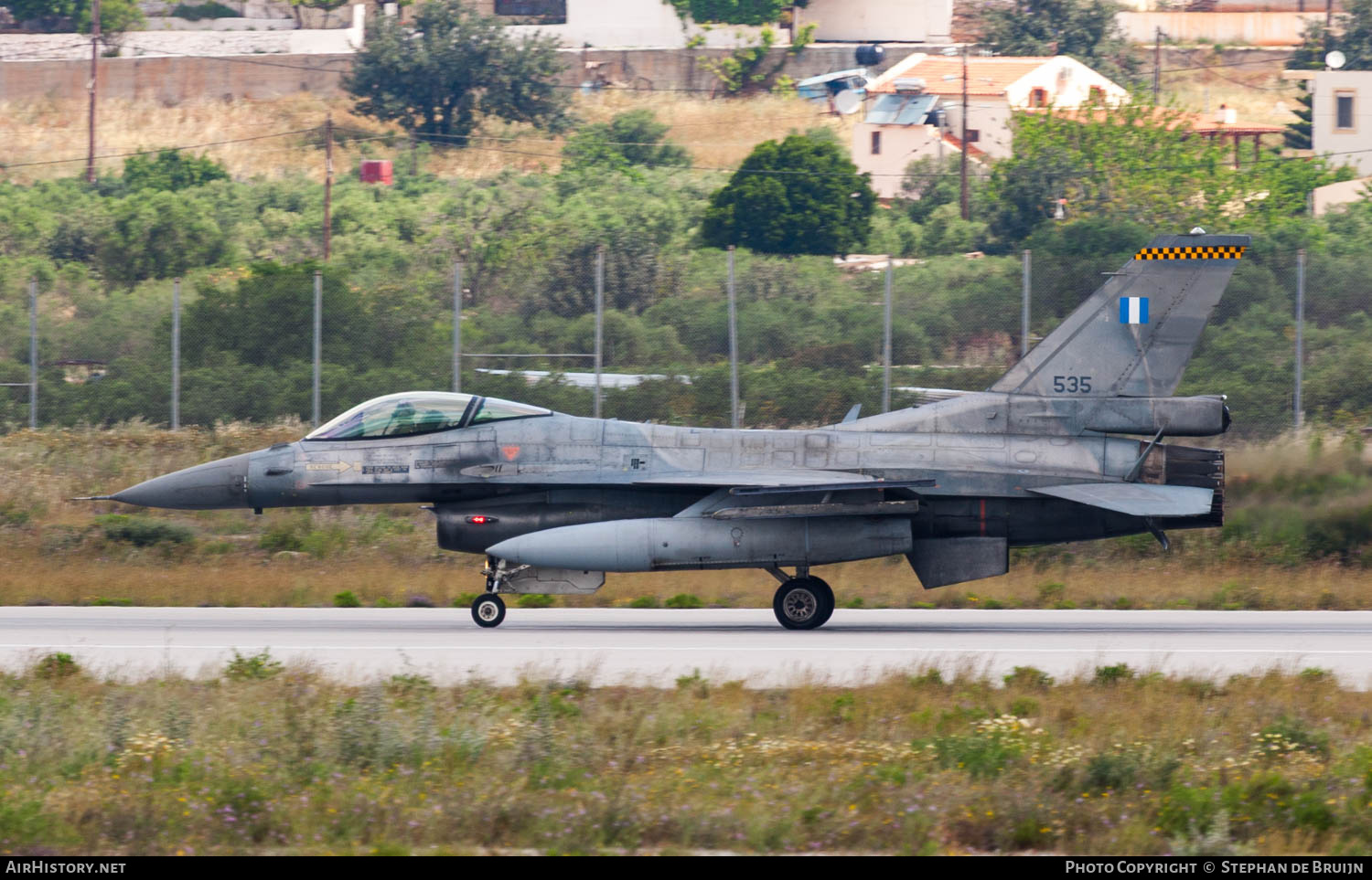 Aircraft Photo of 535 | General Dynamics F-16C Fighting Falcon | Greece - Air Force | AirHistory.net #808008