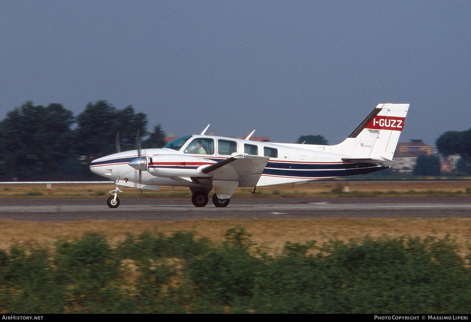Aircraft Photo of I-GUZZ | Beech 58TC Turbocharged Baron | AirHistory.net #808009