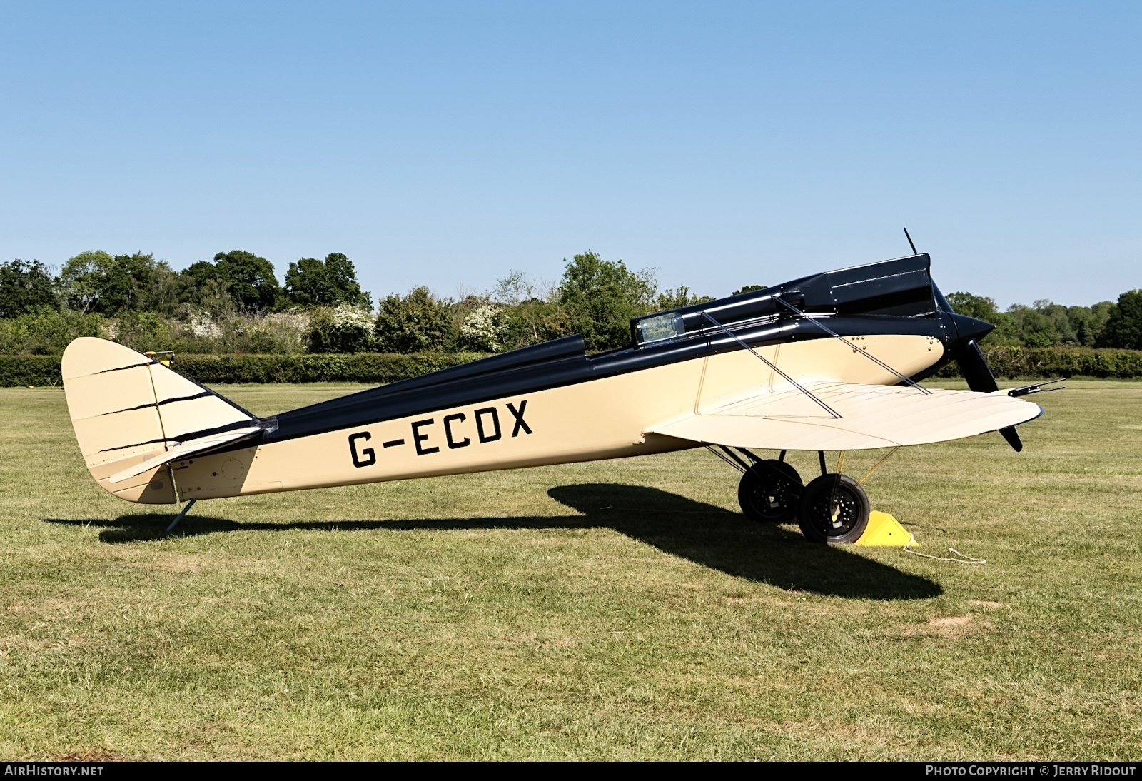 Aircraft Photo of G-ECDX | De Havilland D.H. 71 Tiger Moth | AirHistory.net #808015
