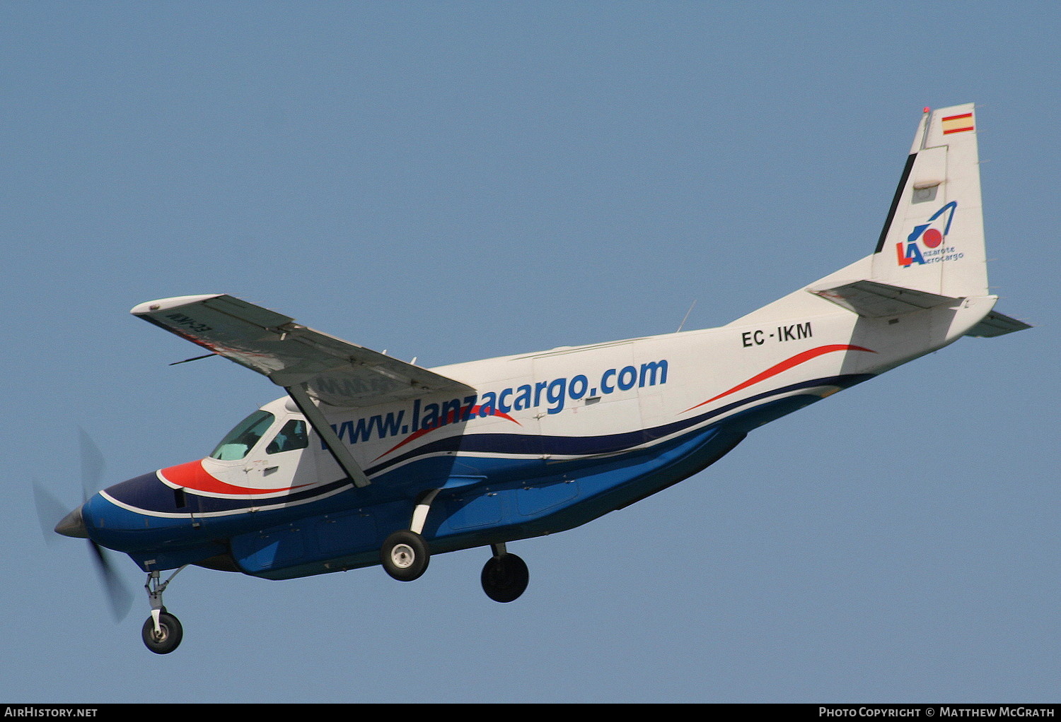 Aircraft Photo of EC-IKM | Cessna 208B Super Cargomaster | Lanzarote Aerocargo | AirHistory.net #808022