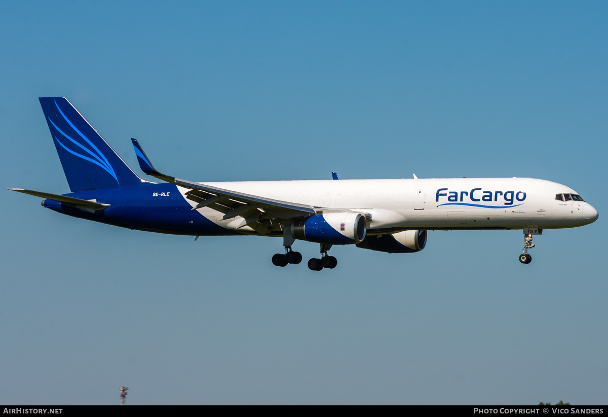 Aircraft Photo of SE-RLE | Boeing 757-223(PCF) | FarCargo | AirHistory.net #808044
