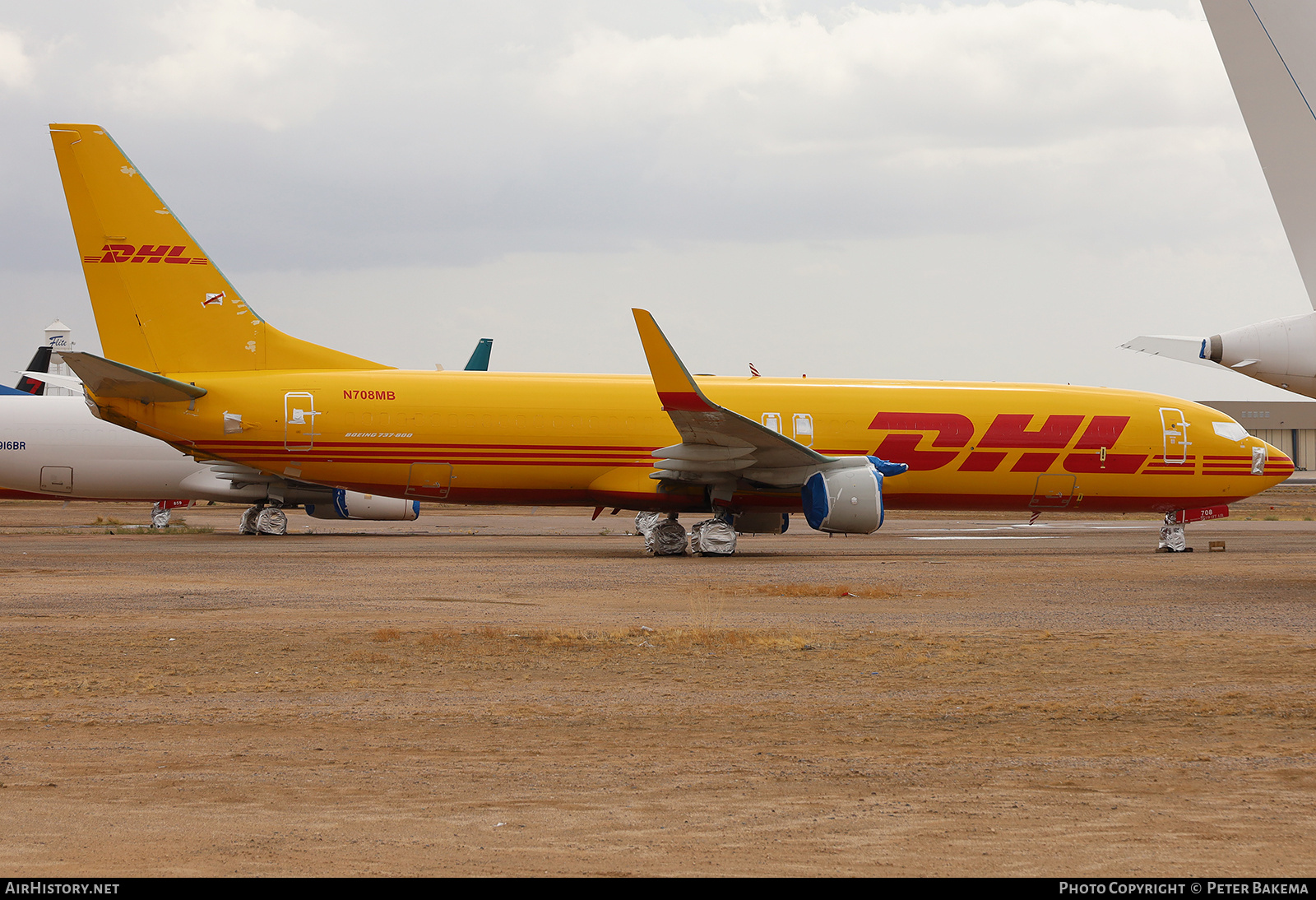 Aircraft Photo of N708MB | Boeing 737-86J(SF) | DHL International | AirHistory.net #808045