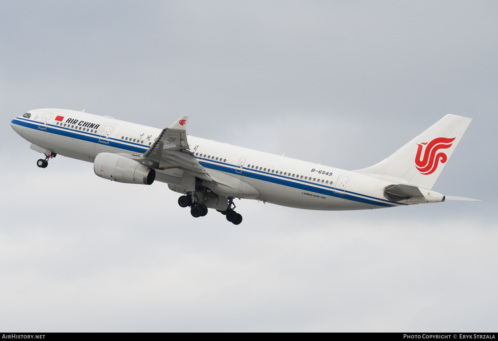 Aircraft Photo of B-6549 | Airbus A330-243 | Air China | AirHistory.net #808054