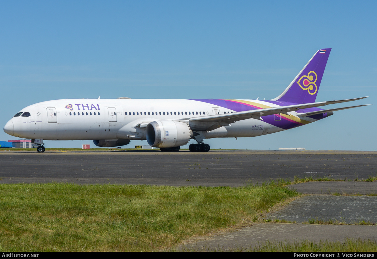 Aircraft Photo of HS-TQB | Boeing 787-8 Dreamliner | Thai Airways International | AirHistory.net #808066