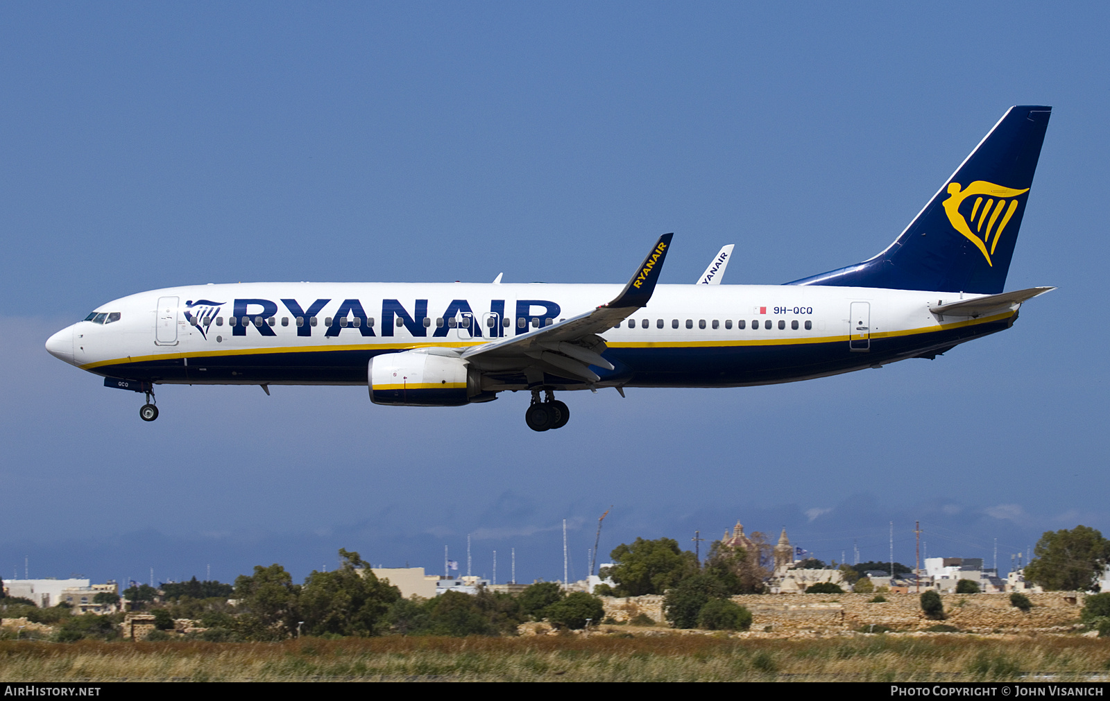 Aircraft Photo of 9H-QCQ | Boeing 737-8AS | Ryanair | AirHistory.net #808070