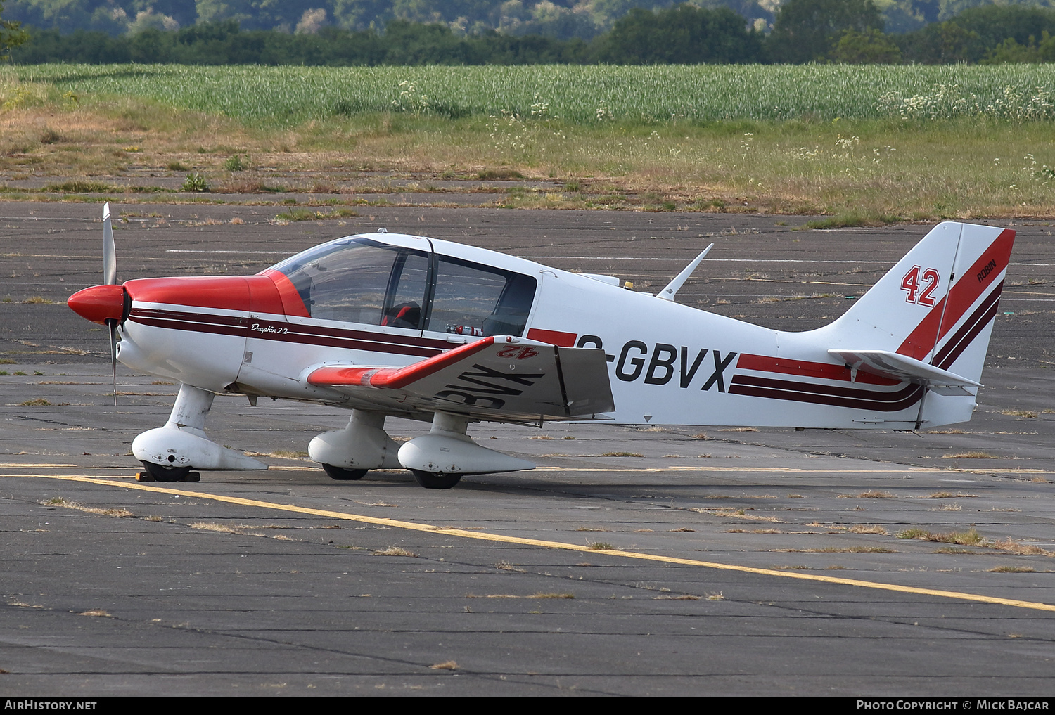 Aircraft Photo of G-GBVX | Robin DR-400-120 Dauphin 2+2 | AirHistory.net #808081