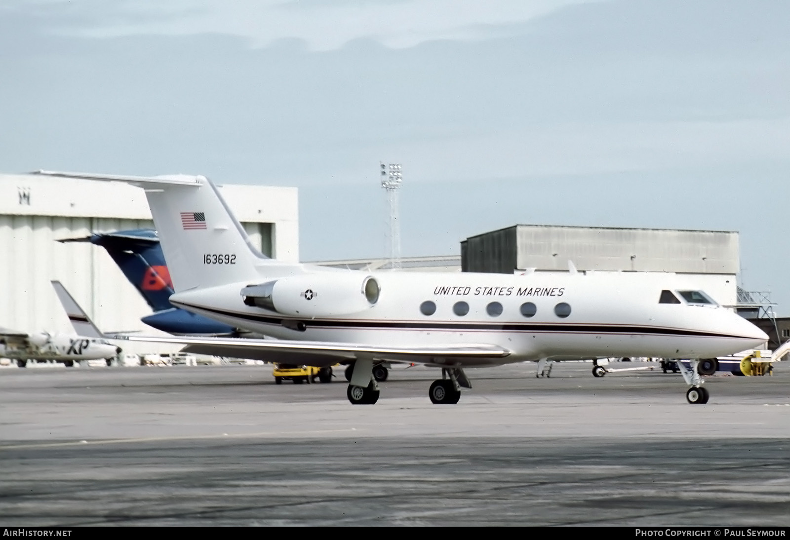 Aircraft Photo of 163692 | Gulfstream Aerospace C-20D Gulfstream III (G-1159A) | USA - Marines | AirHistory.net #808084