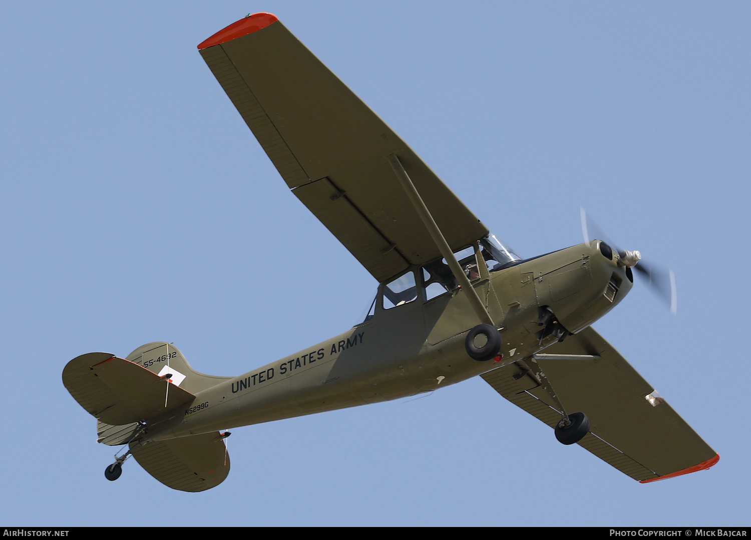 Aircraft Photo of N5299G / 55-4692 | Cessna 305A | USA - Army | AirHistory.net #808085