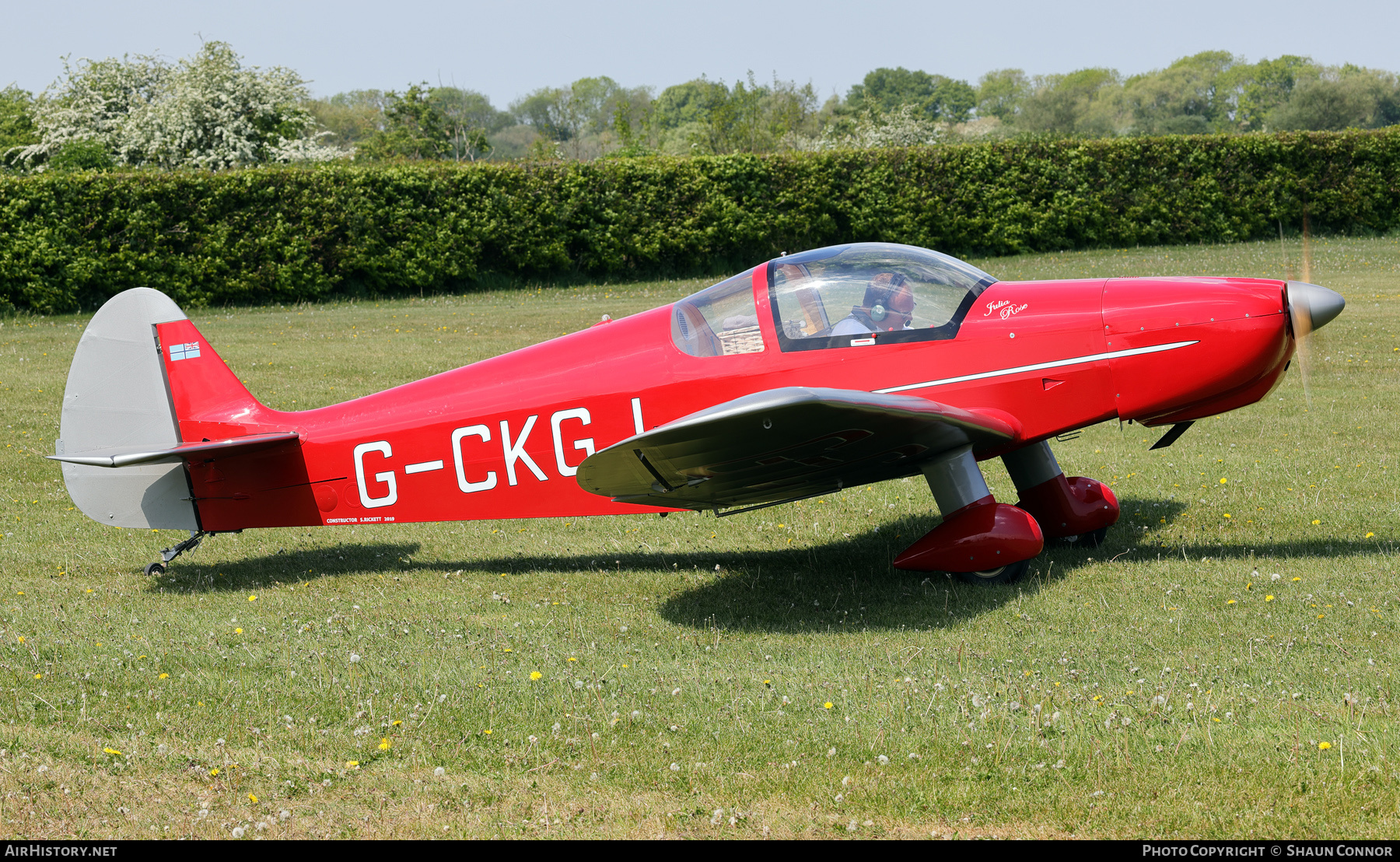 Aircraft Photo of G-CKGJ | Nicollier HN-700 Menestrel II | AirHistory.net #808101