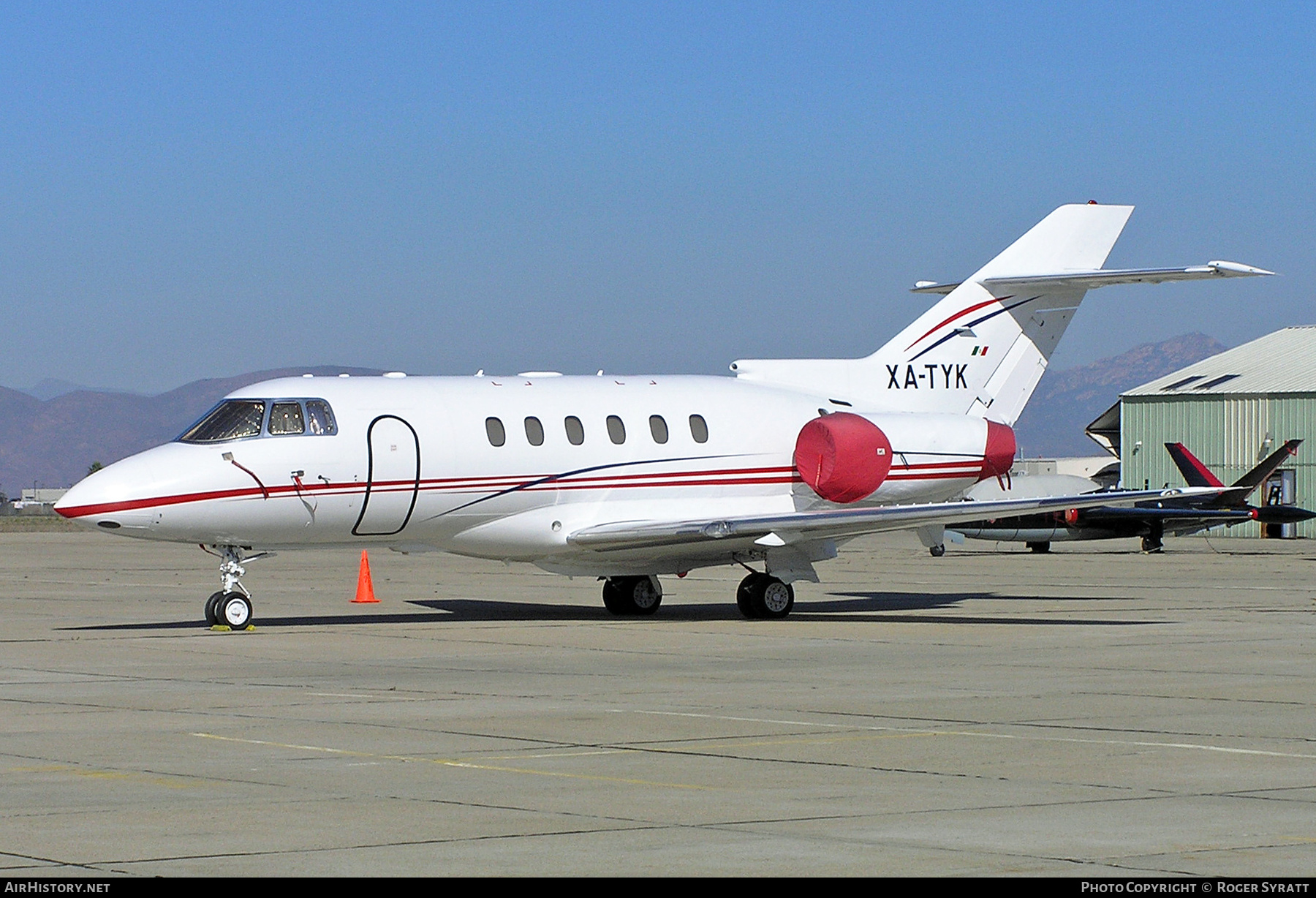 Aircraft Photo of XA-TYK | Raytheon Hawker 800XP | AirHistory.net #808121