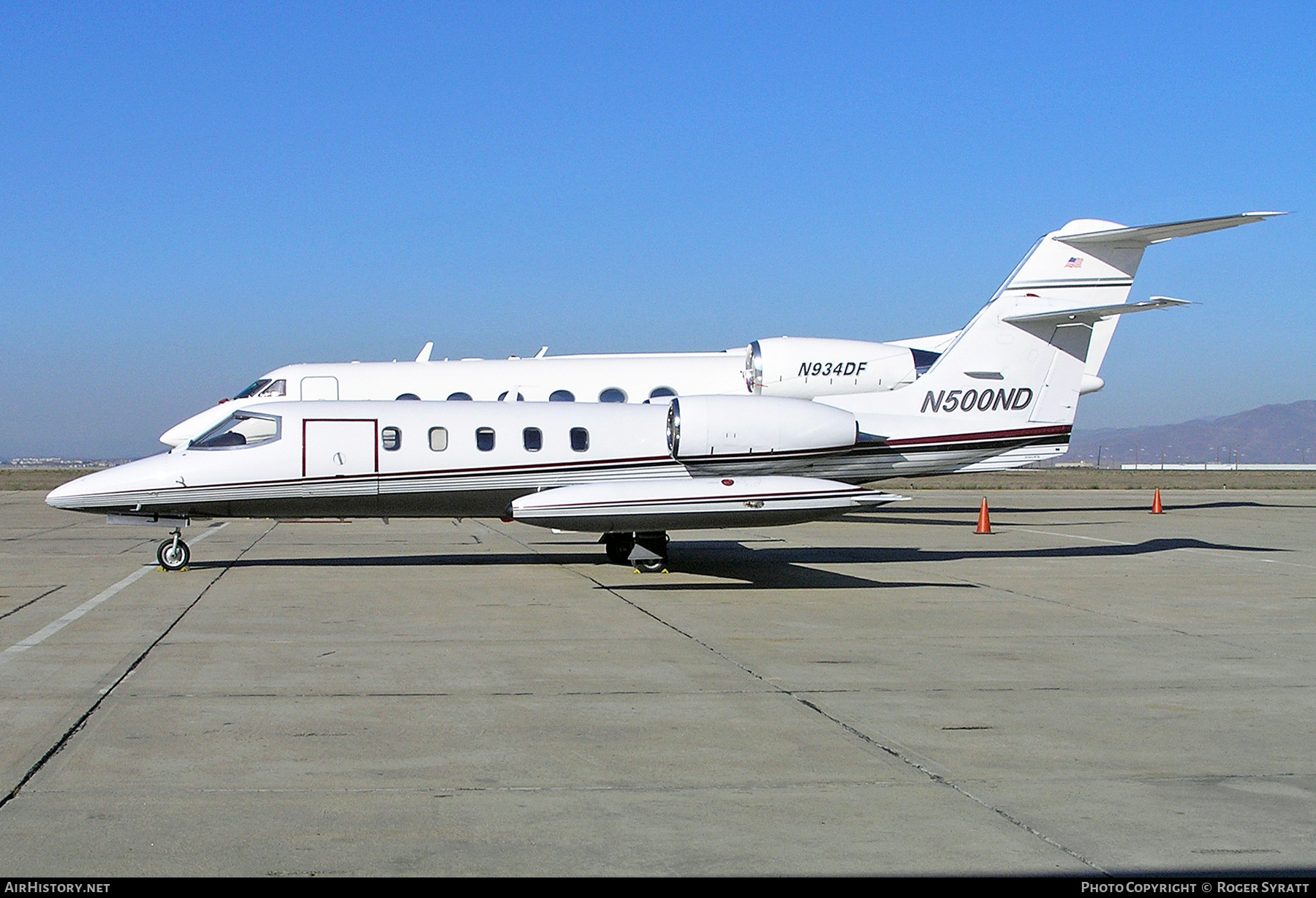 Aircraft Photo of N500ND | Gates Learjet 35A | AirHistory.net #808151