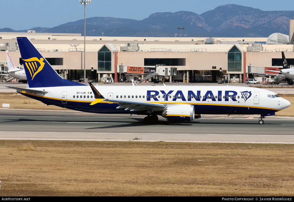 Aircraft Photo of EI-IJV | Boeing 737-8200 Max 200 | Ryanair | AirHistory.net #808170