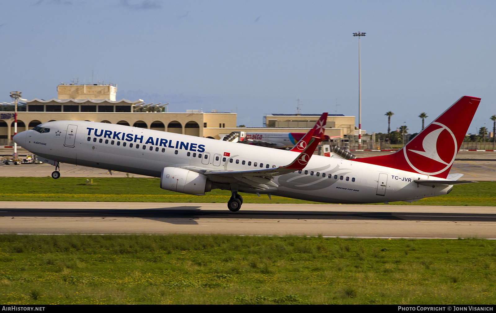 Aircraft Photo of TC-JVR | Boeing 737-8F2 | Turkish Airlines | AirHistory.net #808180