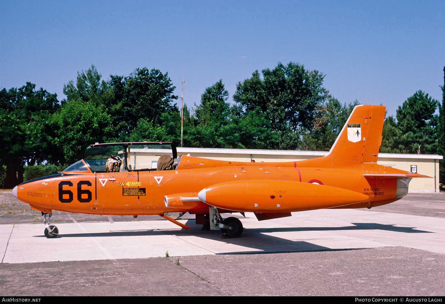 Aircraft Photo of MM54387 | Aermacchi MB-326E | Italy - Air Force | AirHistory.net #808192