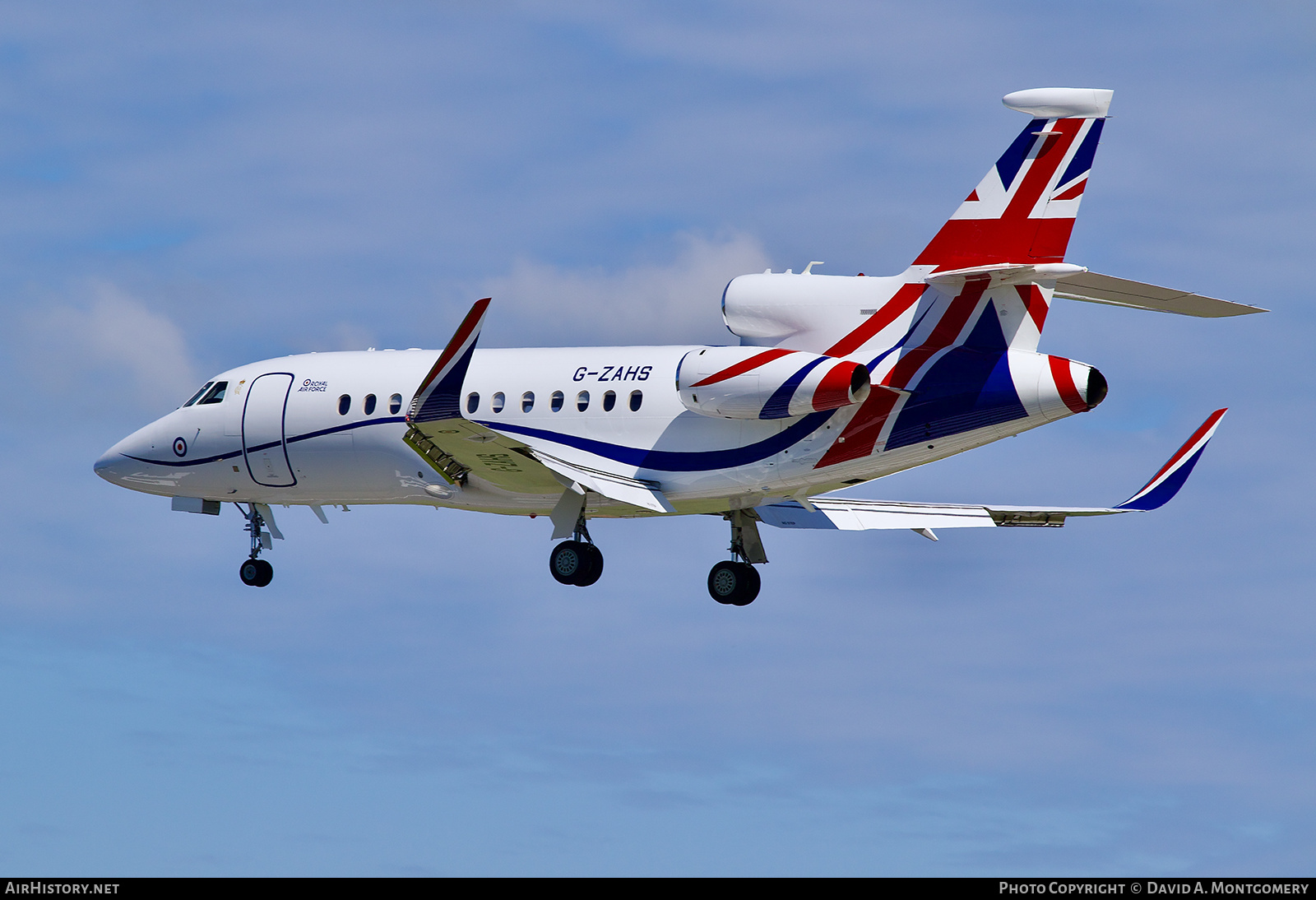 Aircraft Photo of G-ZAHS | Dassault Falcon 900LX Envoy IV CC.1 | UK - Air Force | AirHistory.net #808203