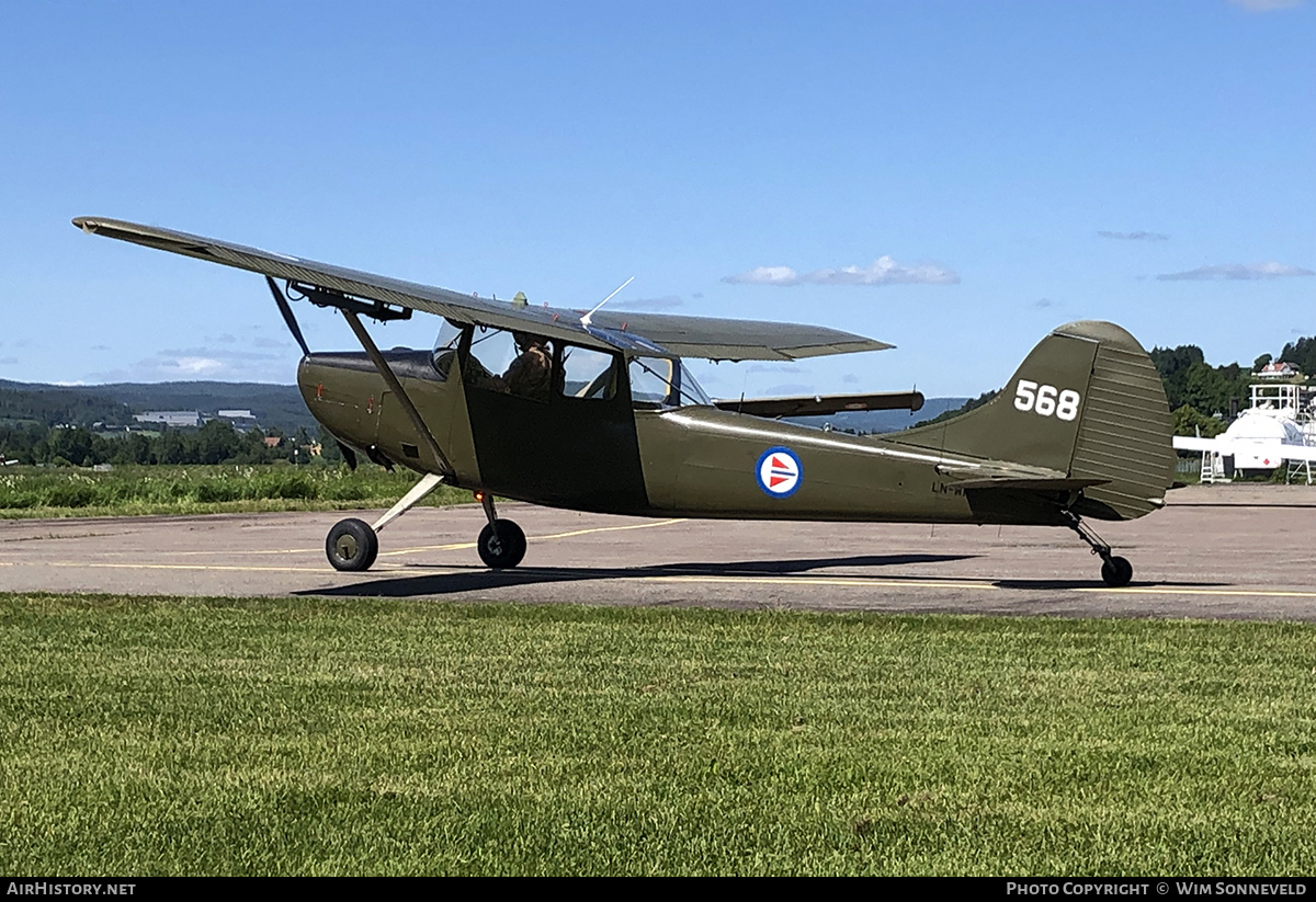 Aircraft Photo of LN-WNO / 568 | Cessna O-1E Bird Dog | Norway - Air Force | AirHistory.net #808211