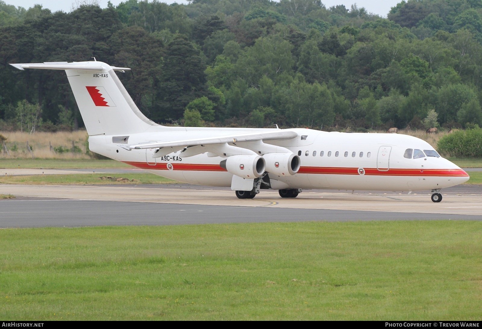 Aircraft Photo of A9C-KAS | British Aerospace Avro 146-RJ100 | Bahrain Amiri Flight | AirHistory.net #808231