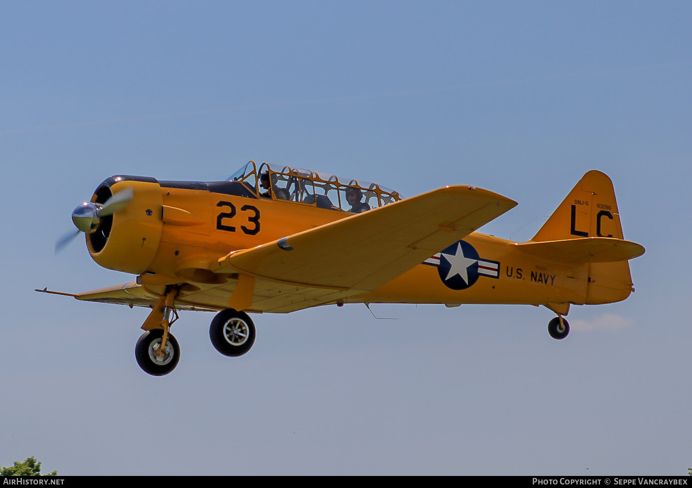 Aircraft Photo of N3286 / 85050 | North American SNJ-5 Texan | USA - Navy | AirHistory.net #808250