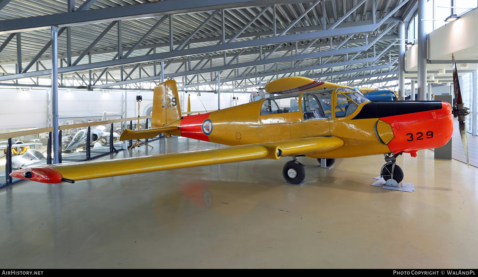 Aircraft Photo of 329 | Saab 91B-2 Safir | Norway - Air Force | AirHistory.net #808252