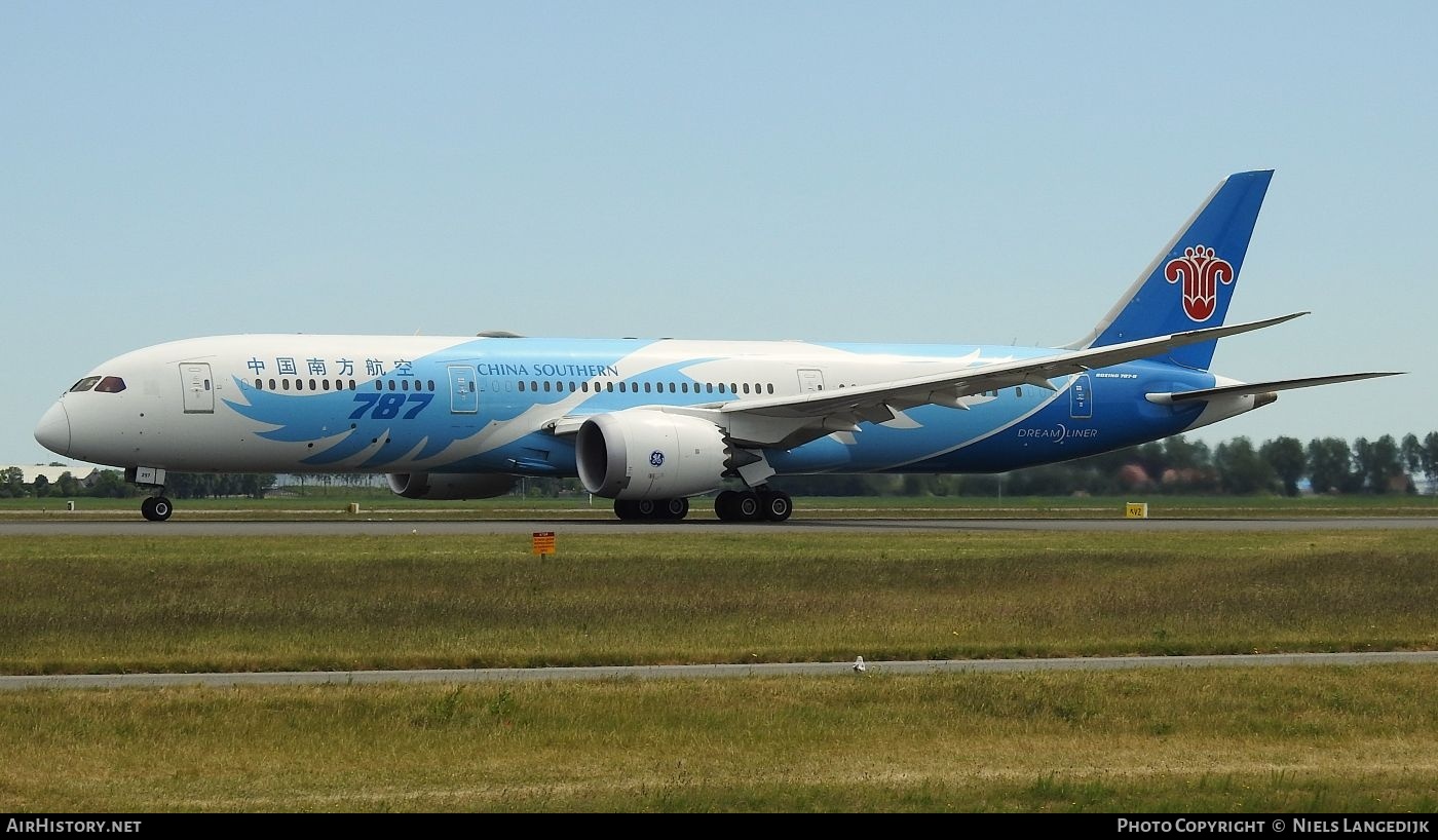 Aircraft Photo of B-1297 | Boeing 787-9 Dreamliner | China Southern Airlines | AirHistory.net #808257