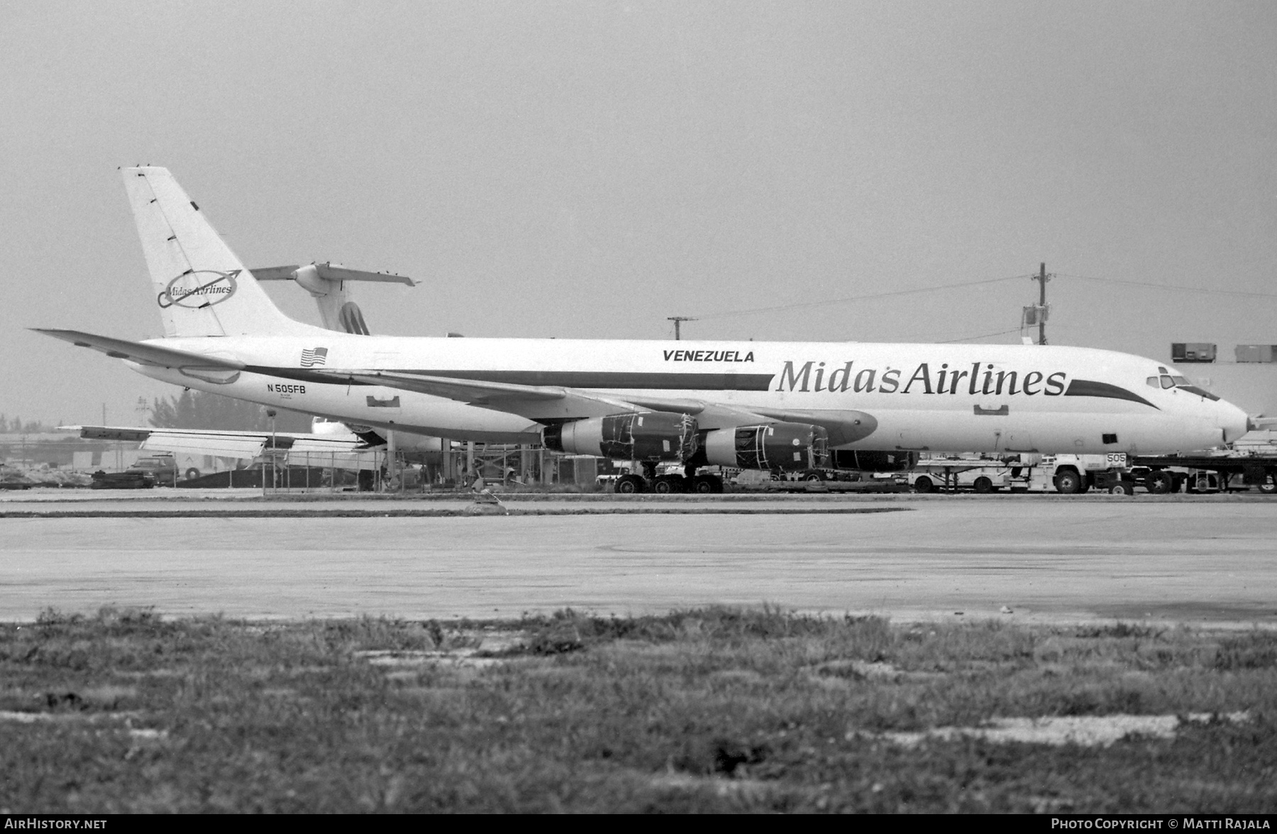 Aircraft Photo of N505FB | Douglas DC-8-51(F) | Midas Airlines | AirHistory.net #808258