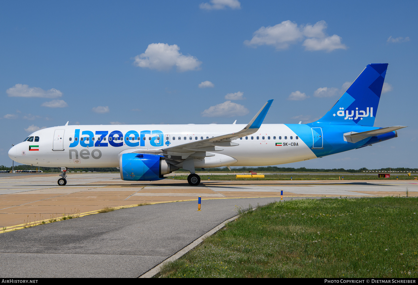 Aircraft Photo of 9K-CBA | Airbus A320-251N | Jazeera Airways | AirHistory.net #808273