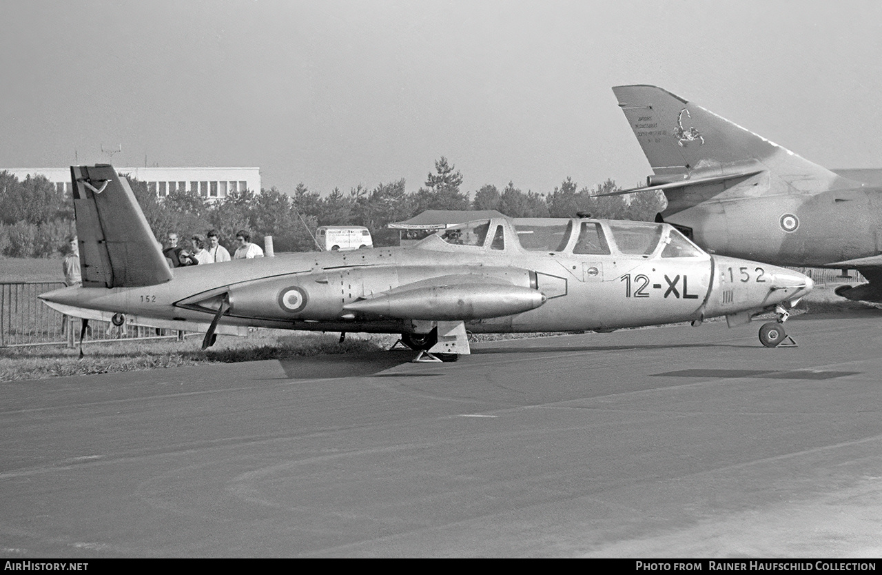 Aircraft Photo of 152 | Fouga CM-170R Magister | France - Air Force | AirHistory.net #808278