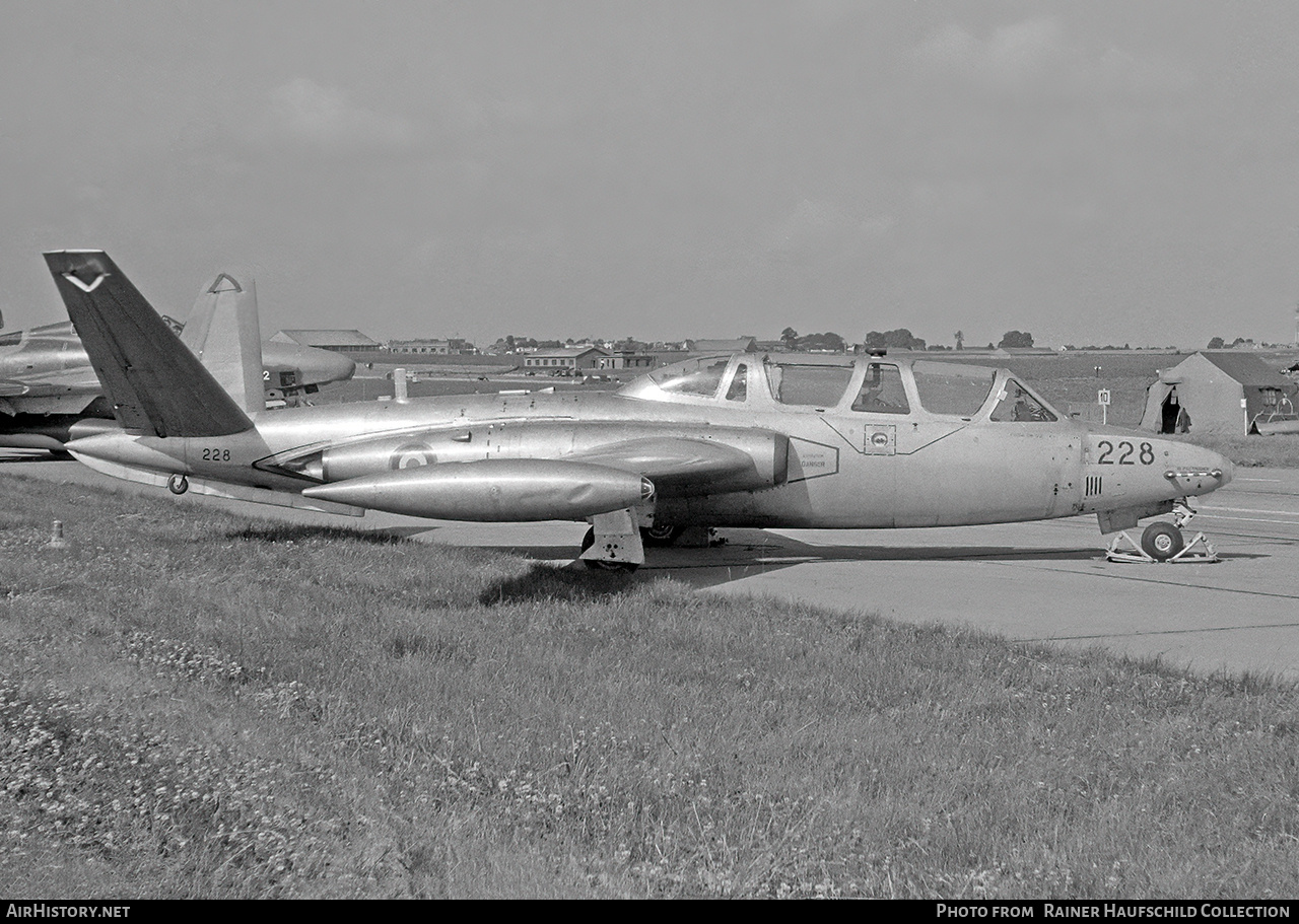Aircraft Photo of 228 | Fouga CM-170R Magister | France - Air Force | AirHistory.net #808281