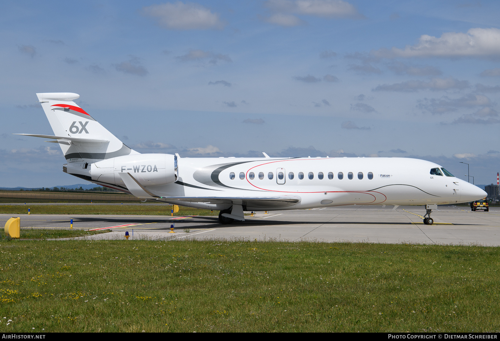Aircraft Photo of F-WZOA | Dassault Falcon 6X | AirHistory.net #808282