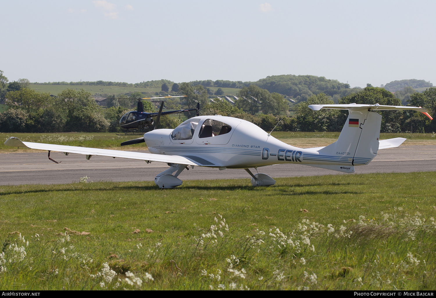 Aircraft Photo of D-EEIR | Diamond DA40D Diamond Star TDI | AirHistory.net #808319