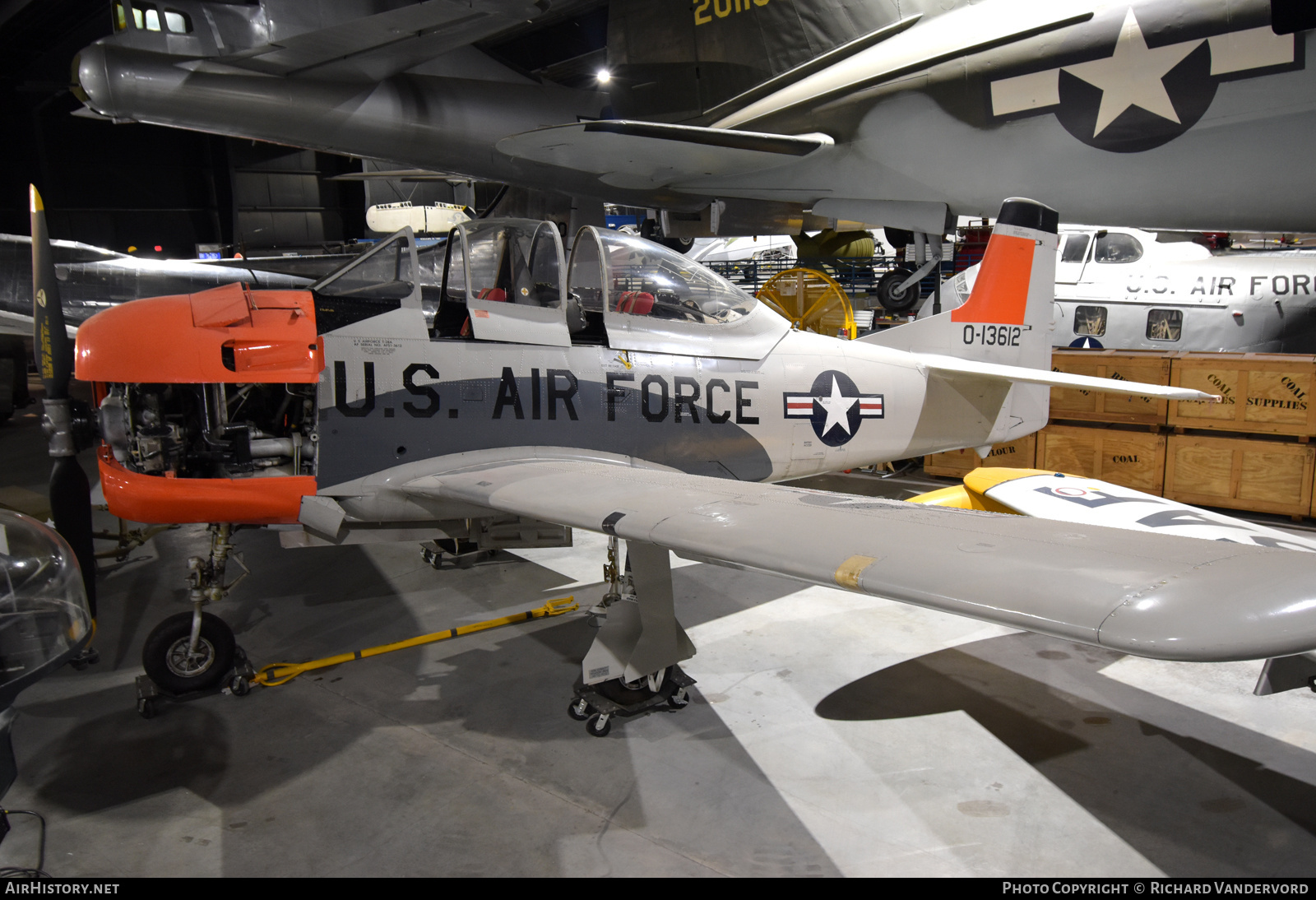 Aircraft Photo of 51-3612 / 0-13612 | North American T-28A Trojan | USA - Air Force | AirHistory.net #808329