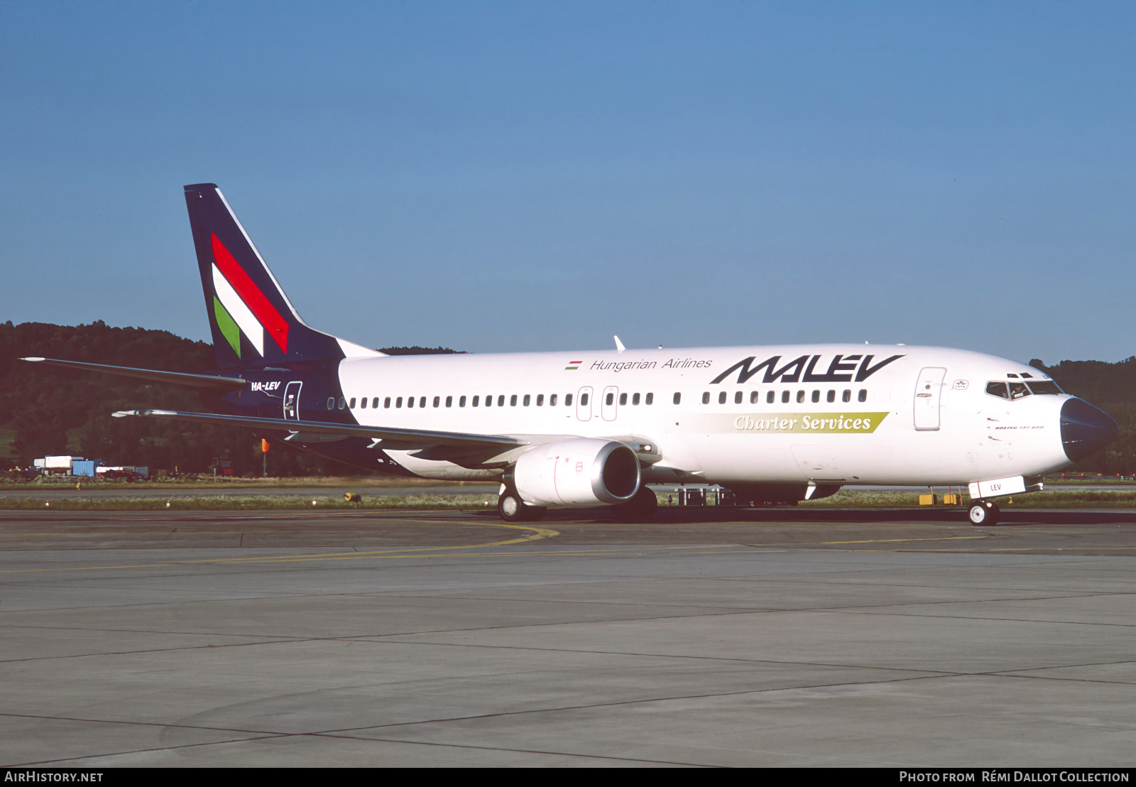 Aircraft Photo of HA-LEV | Boeing 737-4Y0 | Malev - Hungarian Airlines Charter Services | AirHistory.net #808333