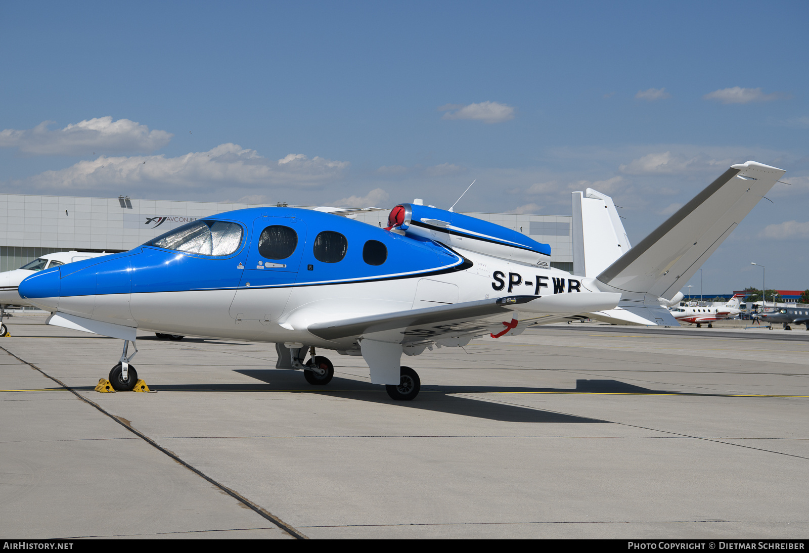 Aircraft Photo of SP-FWB | Cirrus SF-50 Vision G2+ | AirHistory.net #808334